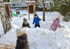 Zabawy na śniegu