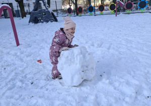 Zabawy na śniegu