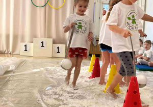 Pierwszy dzień olimpiady sportowej u Ekoludków