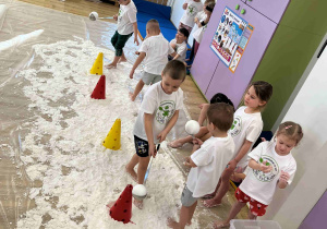 Pierwszy dzień olimpiady sportowej u Ekoludków