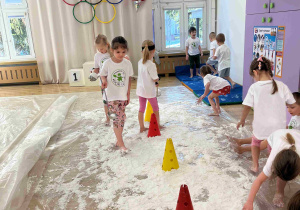 Pierwszy dzień olimpiady sportowej u Ekoludków