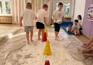 Pierwszy dzień olimpiady sportowej u Ekoludków