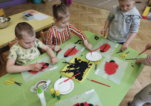 Biedronki i pszczółki