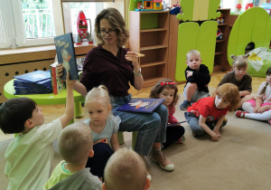 Spotkanie autorskie z panią Anną Włodarkiewicz - ciocią Ignacego