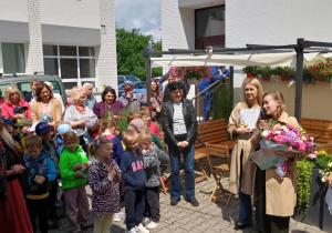 Bielańskie Wsparcie Seniora przedstawienie "Pchła Szachrajka"
