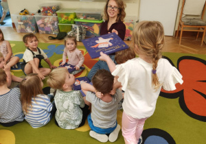 Spotkanie z autorką książki ,,Misiu wróć,,