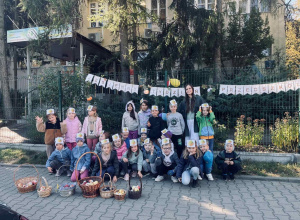 jesienny spacer i promocja przedszkola