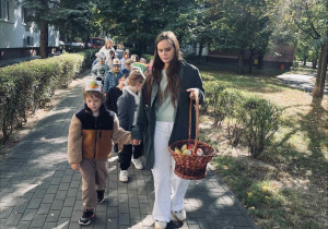 jesienny spacer i promocja przedszkola
