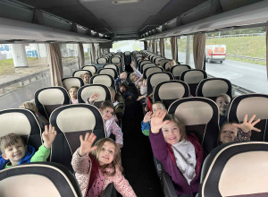 Wycieczka do sali zabaw - nagroda w ramach akcji Rowerowy Maj