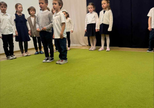 Występ podczas Pasowania na Przedszkolaka