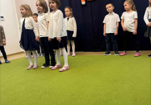 Występ podczas Pasowania na Przedszkolaka