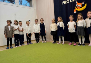 Występ podczas Pasowania na Przedszkolaka