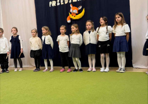 Występ podczas Pasowania na Przedszkolaka
