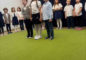 Występ podczas Pasowania na Przedszkolaka