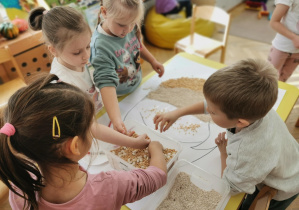 Dynia - zabawa sensoryczna