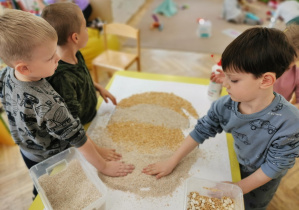 Dynia - zabawa sensoryczna