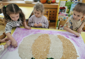 Dynia - zabawa sensoryczna