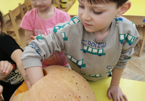 Lampion z dyni - wyzwanie Teodora: "antynudek"