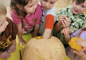 Lampion z dyni - wyzwanie Teodora: "antynudek"