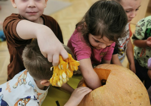 Lampion z dyni - wyzwanie Teodora: "antynudek"