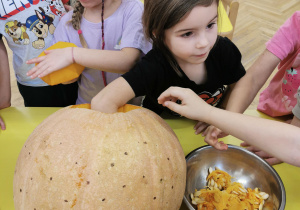 Lampion z dyni - wyzwanie Teodora: "antynudek"