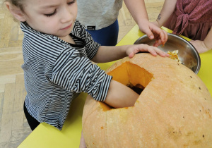 Lampion z dyni - wyzwanie Teodora: "antynudek"