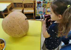 Lampion z dyni - wyzwanie Teodora: "antynudek"