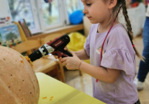 Lampion z dyni - wyzwanie Teodora: "antynudek"