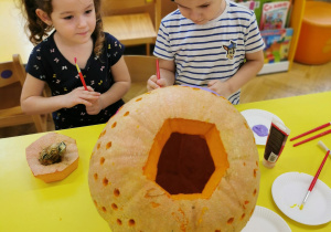 Lampion z dyni - wyzwanie Teodora: "antynudek"