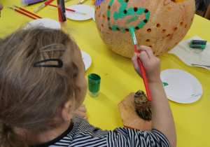 Lampion z dyni - wyzwanie Teodora: "antynudek"