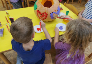 Lampion z dyni - wyzwanie Teodora: "antynudek"