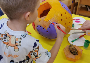 Lampion z dyni - wyzwanie Teodora: "antynudek"