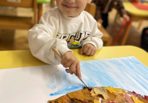 Dynia w kolorach jesieni