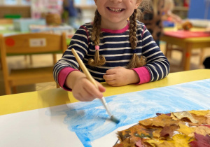 Dynia w kolorach jesieni