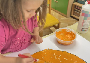 Dynia - praca plastyczna