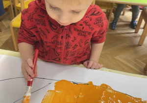 Dynia - praca plastyczna