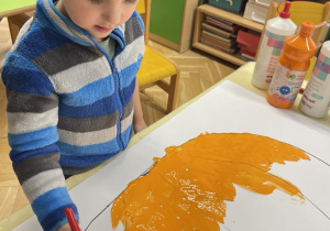 Dynia - praca plastyczna