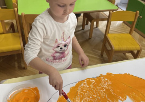 Dynia - praca plastyczna