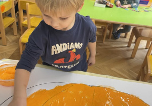 Dynia - praca plastyczna