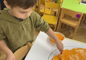 Dynia - praca plastyczna