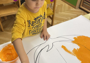 Dynia - praca plastyczna