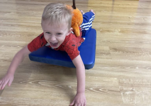 Jesienno-dyniowa ścieżka sensoryczna