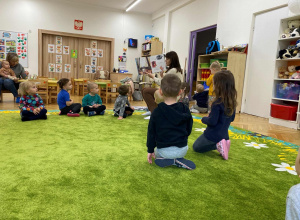 Dziękujemy mamie Miłosza za przeczytanie nam książki