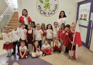 Udział w akcji "Szkoła do hymnu"