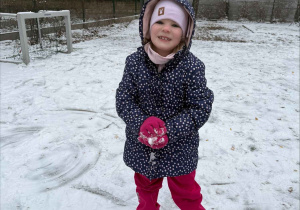 Zimowe szaleństwa na placu zabaw