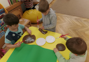 Misie - praca plastyczna