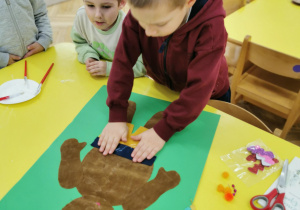 Misie - praca plastyczna