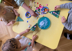 Przygotowania do kiermaszu