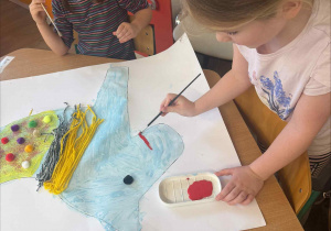 Dala horse-praca plastyczna