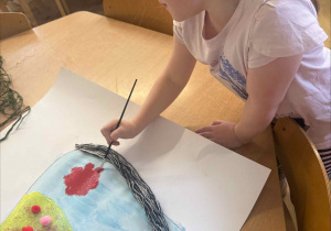 Dala horse-praca plastyczna